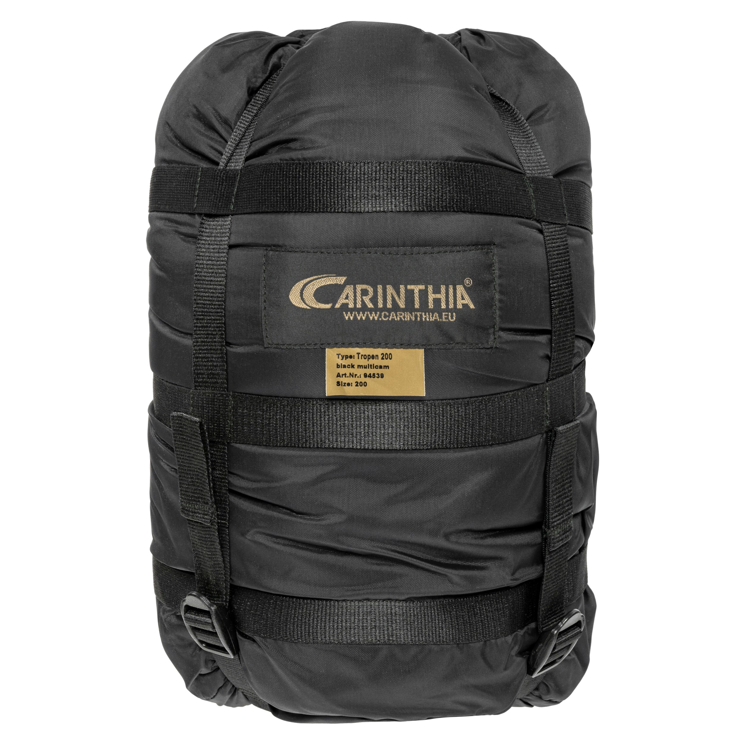 Carinthia Tropen Large Sleeping Bag MultiCam Black - Left