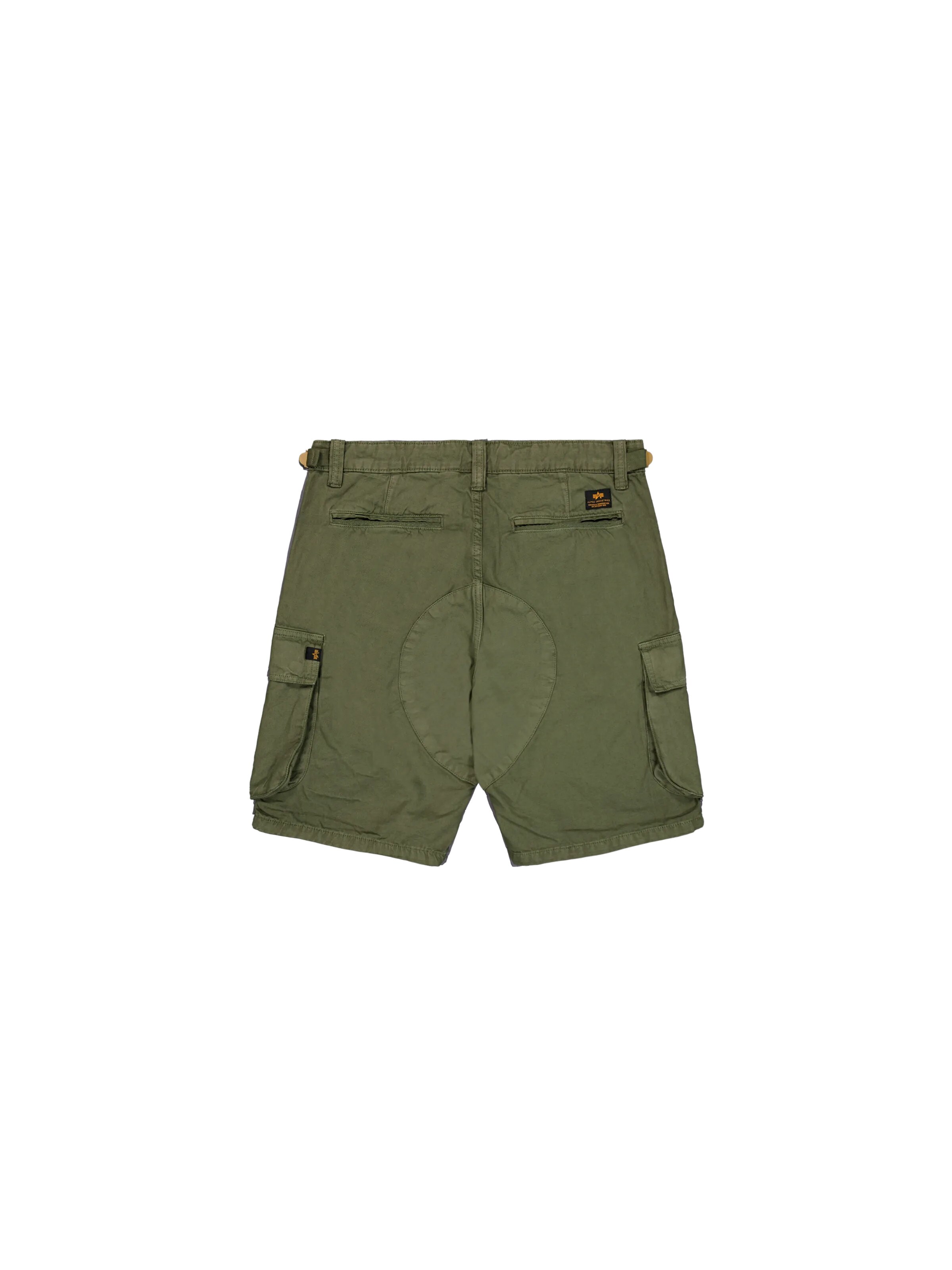 Alpha Industries Canvas Cargo Shorts - Dark Olive