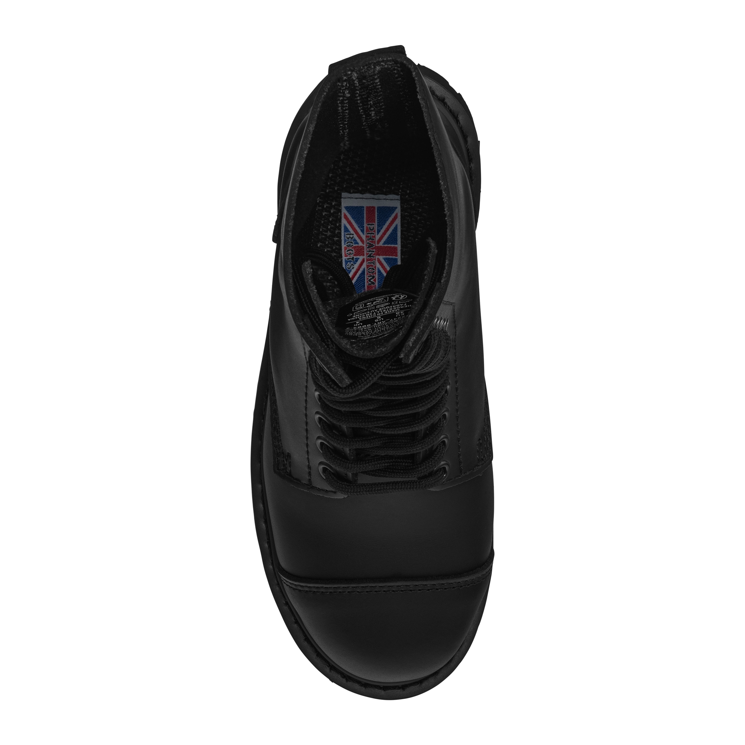 Brandit Phantom 14 Eyelet Boots - Black