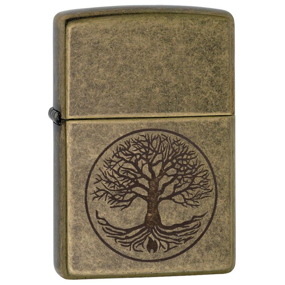 Zippo Petrol Lighter - Tree of Life