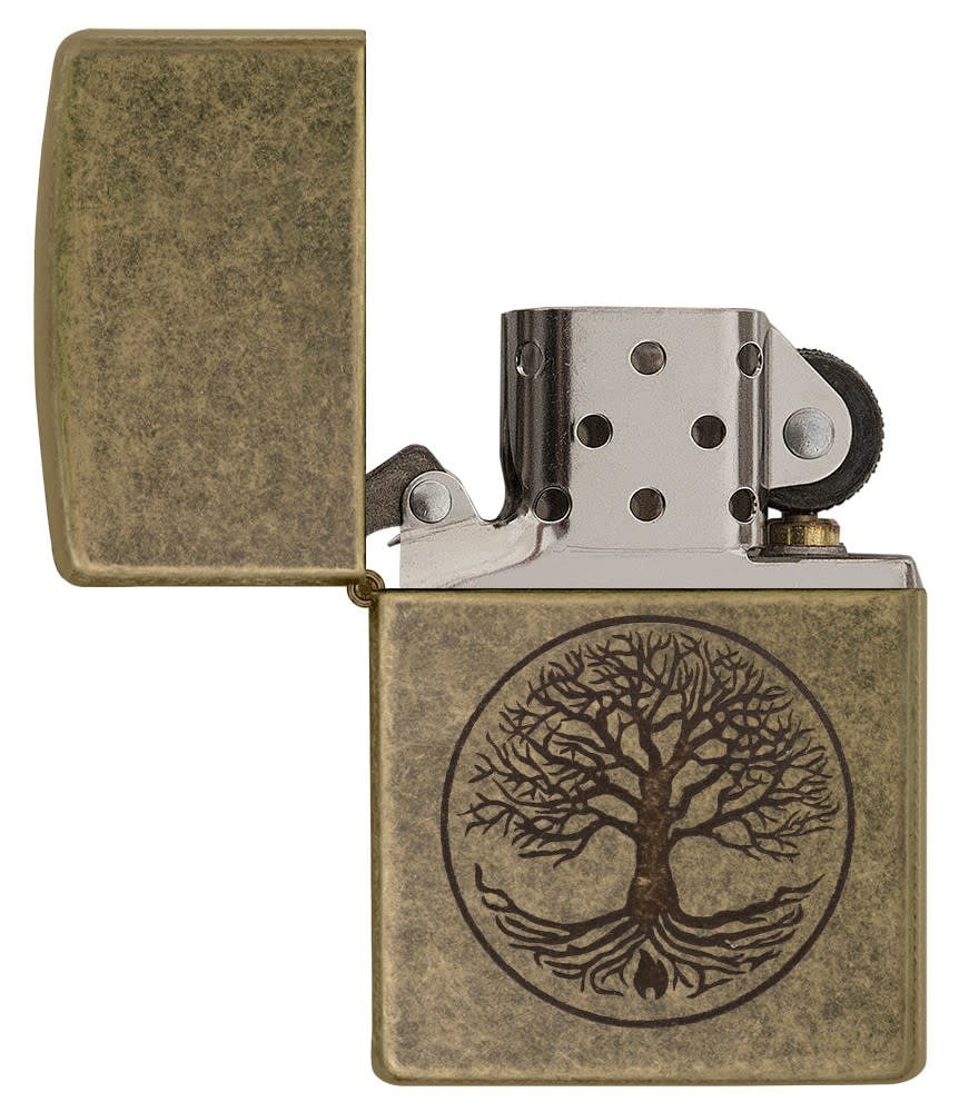 Zippo Petrol Lighter - Tree of Life