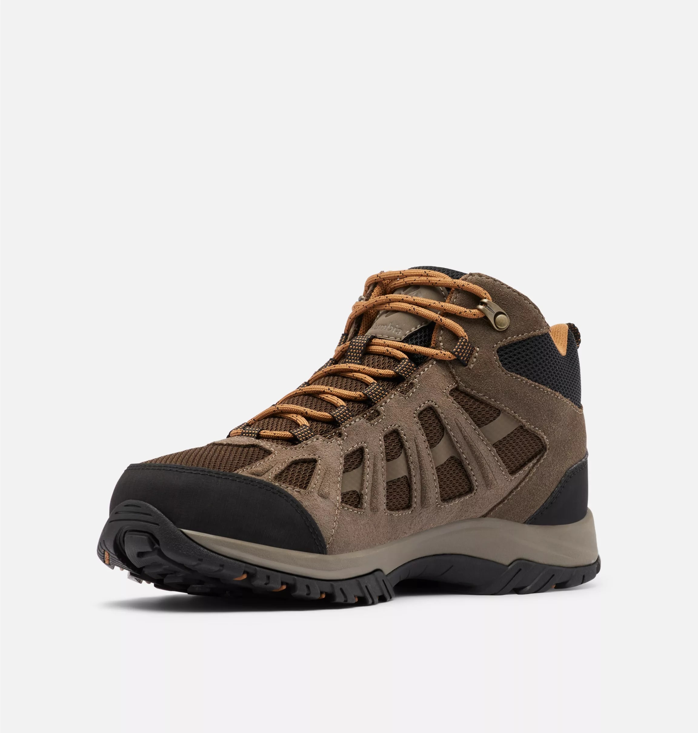 Columbia Redmond III Mid Waterproof Boots - Cordovan/Elk