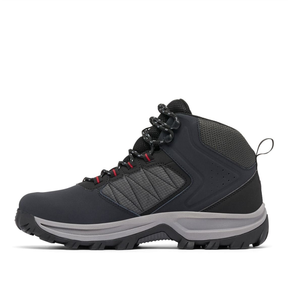 Columbia Transverse Hike Waterproof Boots - Black/Mountain Red