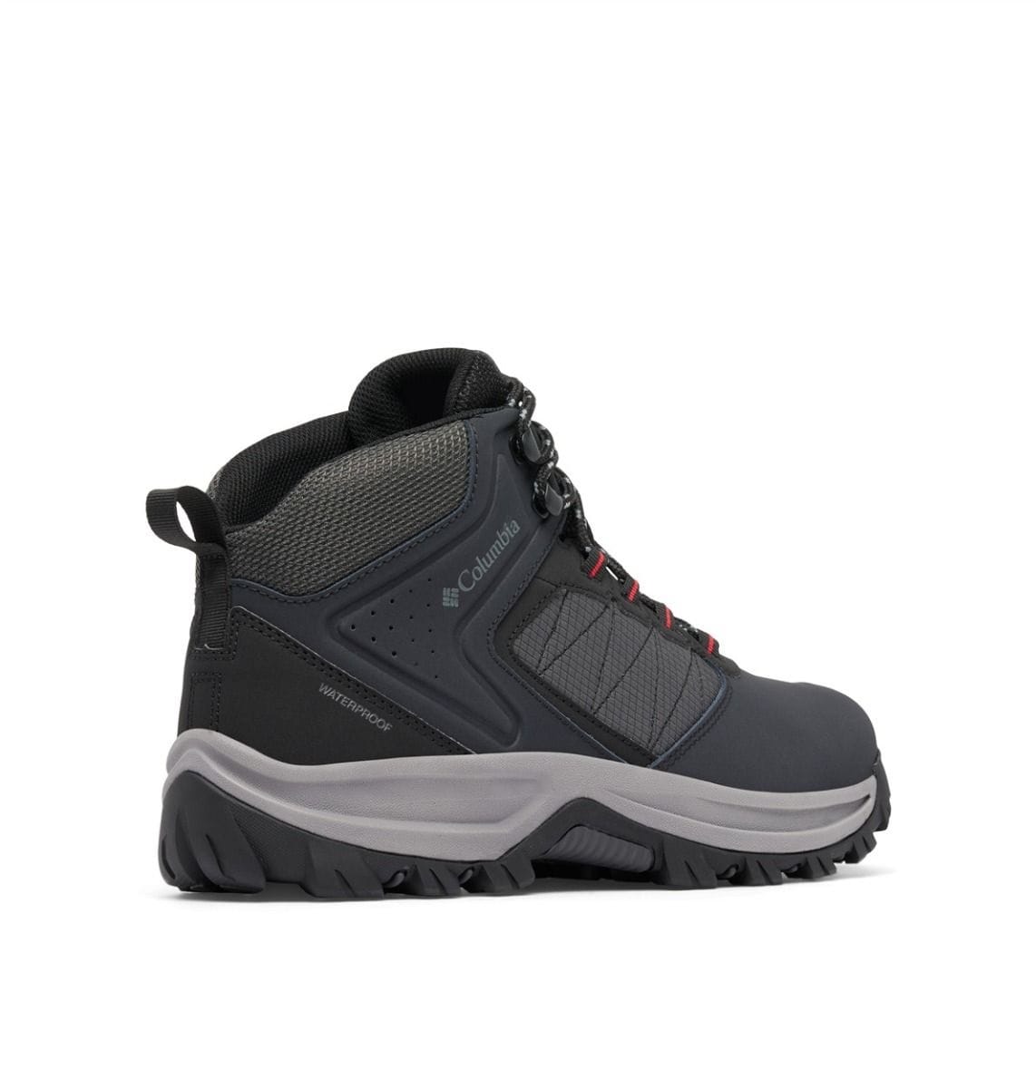 Columbia Transverse Hike Waterproof Boots - Black/Mountain Red