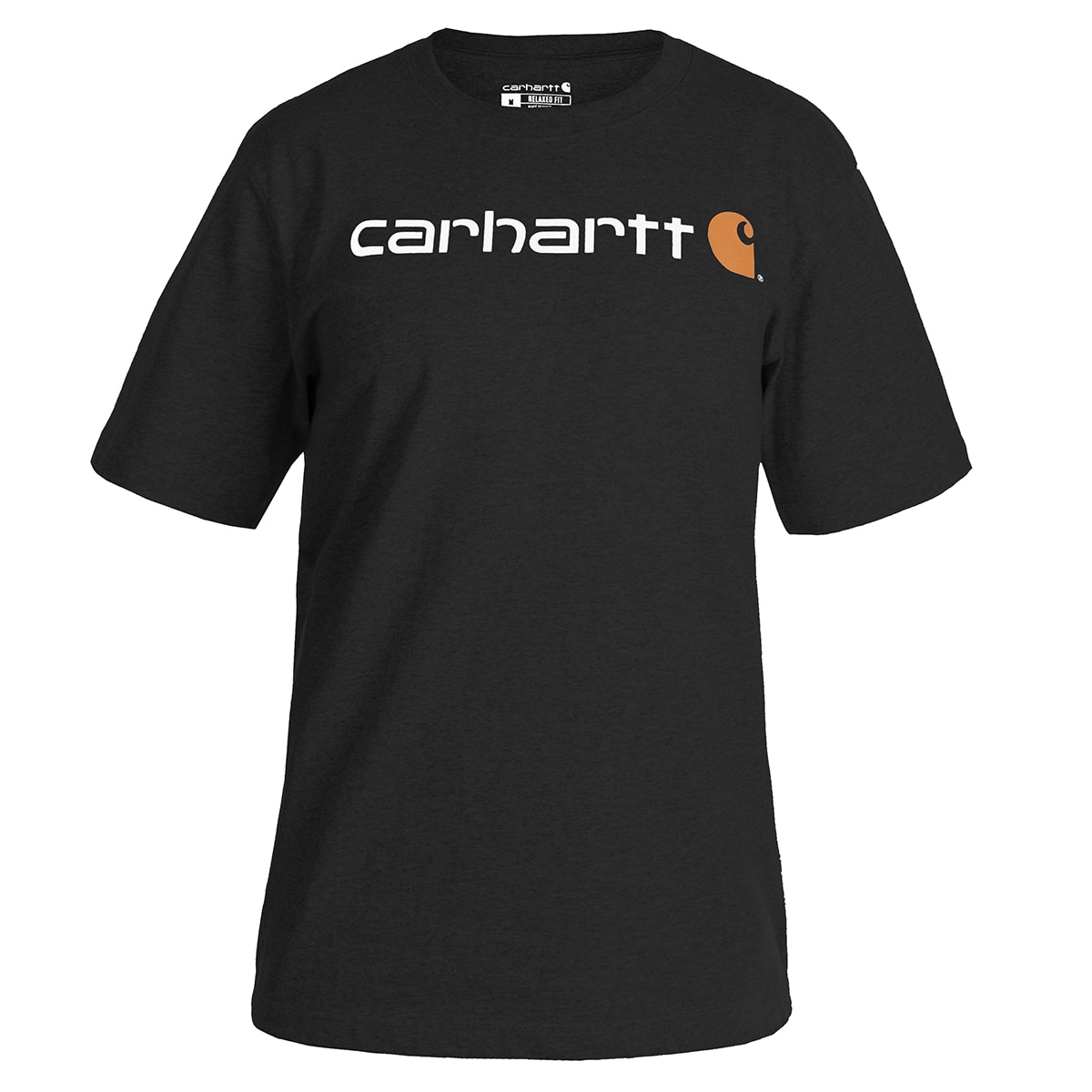 Carhartt Core Logo T-Shirt - Black