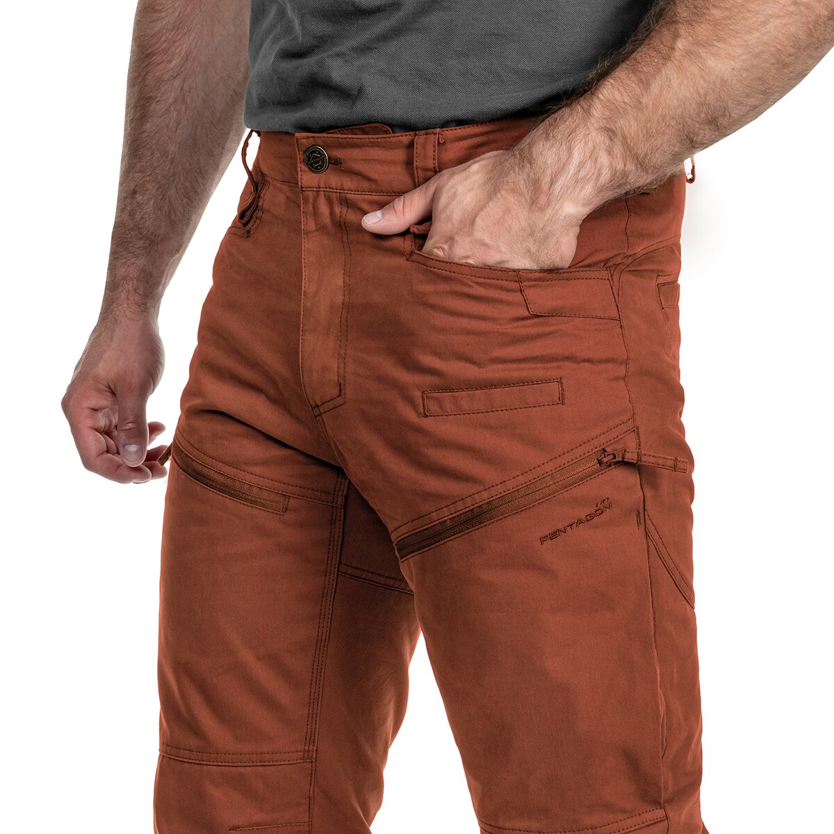 Pentagon Renegade Origin Pants Maroon Red
