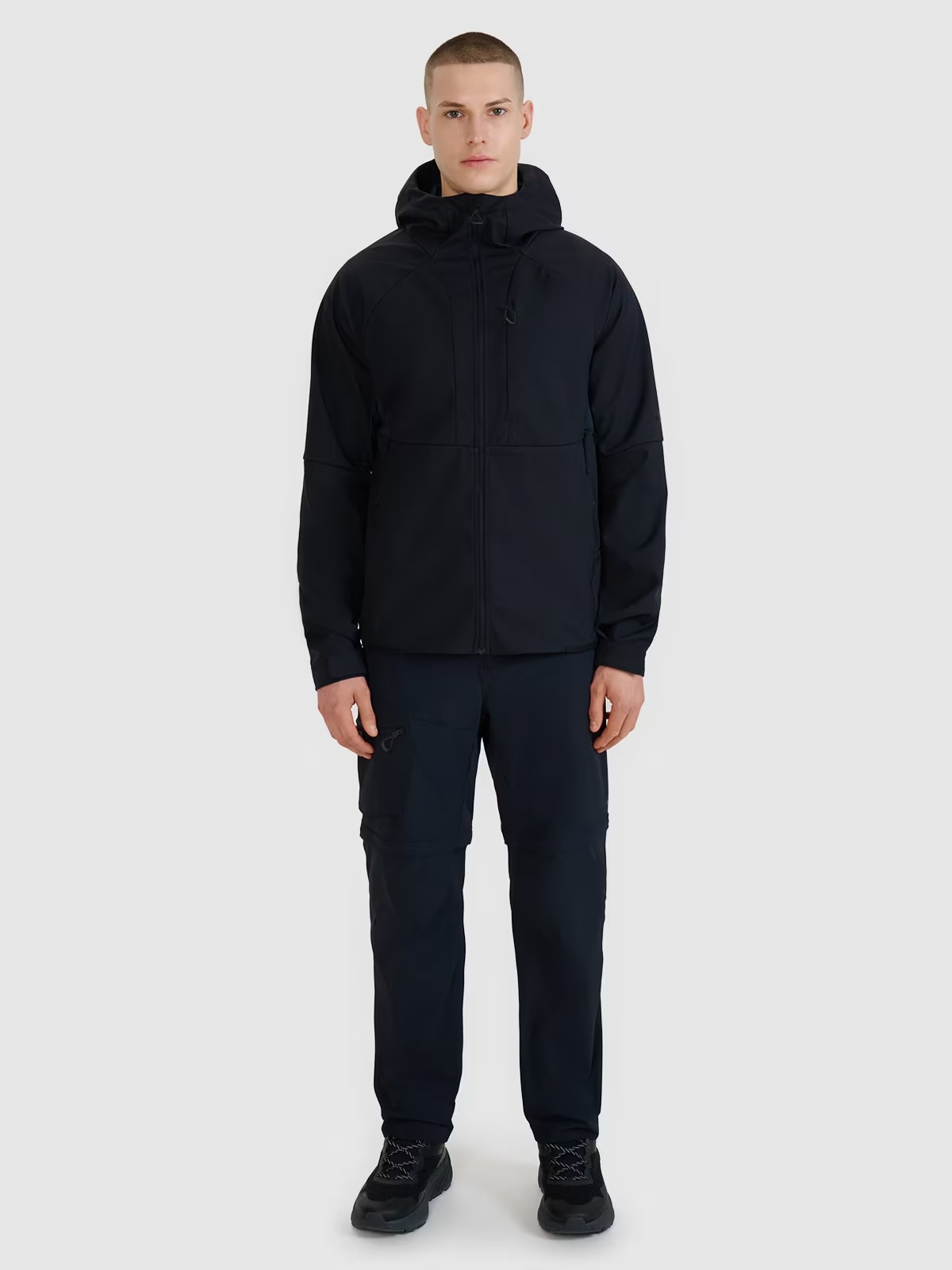 4F Softshell M313 Jacket - Black