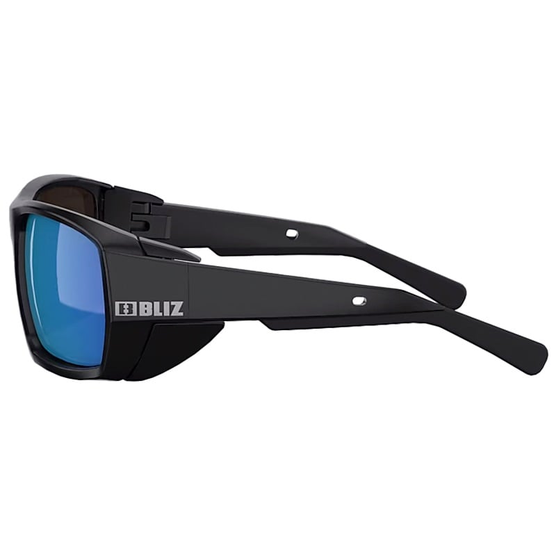 Bliz Peak Nano Optics Photochromic Sunglasses - Matt Black/Brown Blue