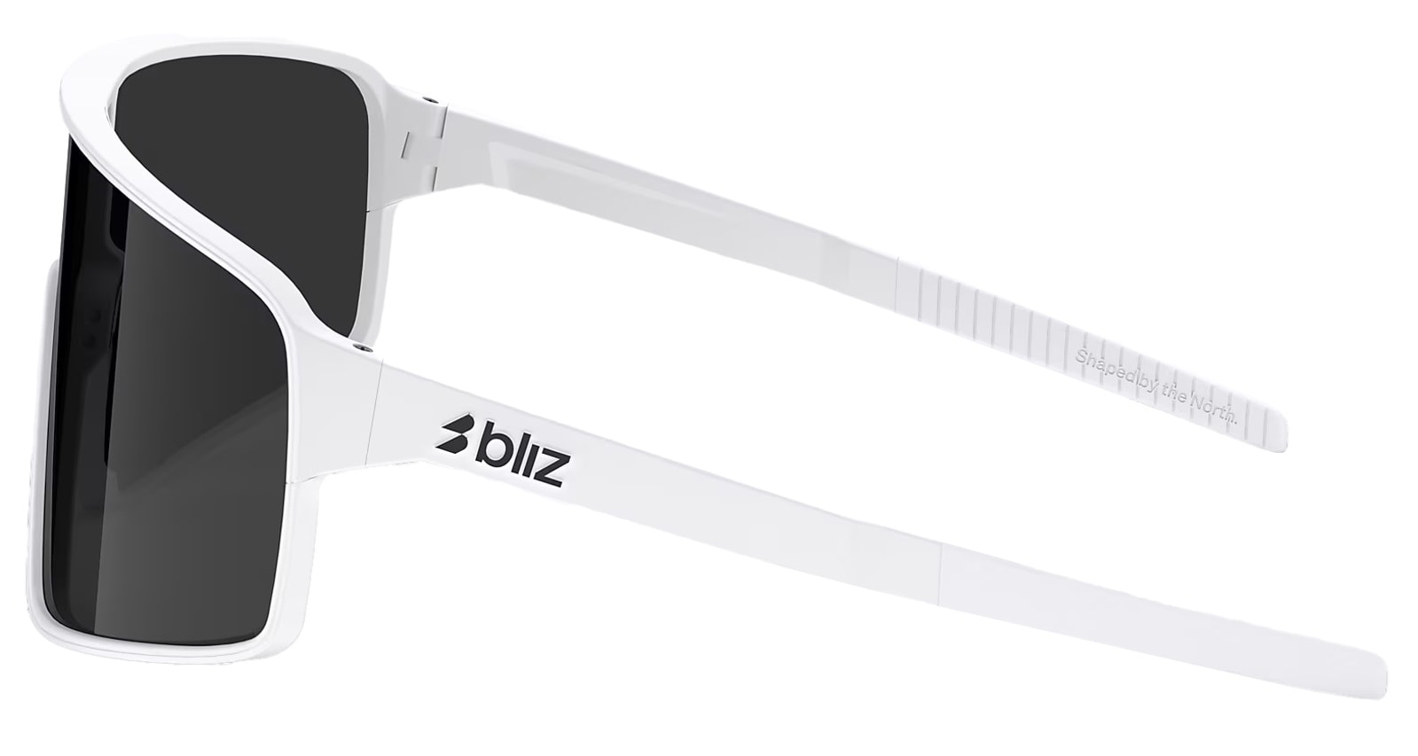 Bliz P001 XL Sunglasses - Matte White/Smoke