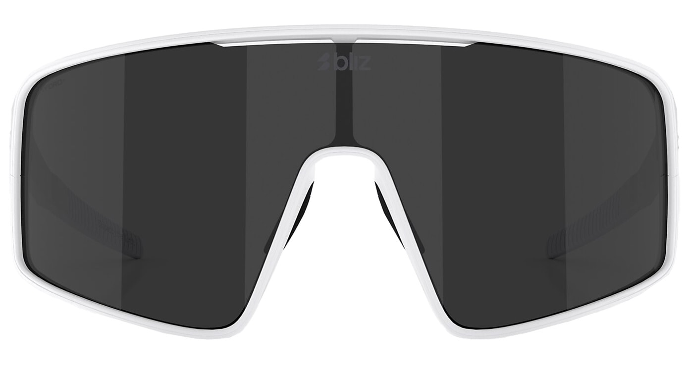 Bliz P001 XL Sunglasses - Matte White/Smoke
