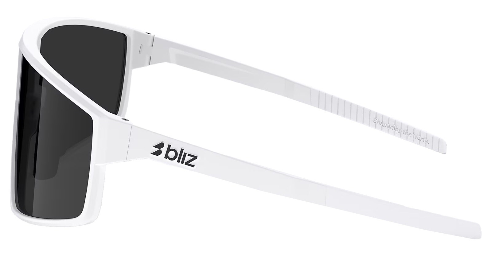 Bliz P002 Sunglasses - Matte White/Smoke