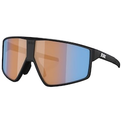 Bliz P002 Sunglasses - Matte Black/Coral/Orange Mirror Blue