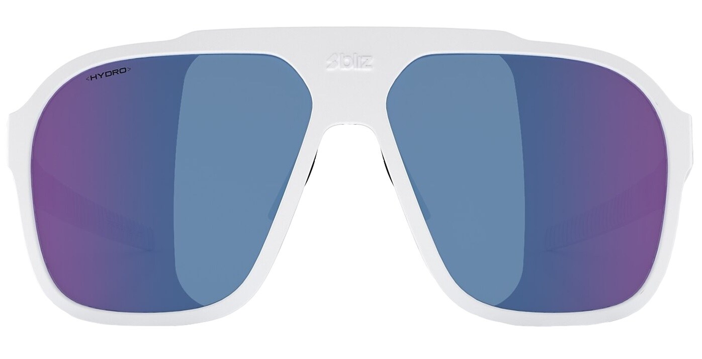 Bliz A002 Sunglasses - Matte White/Blue