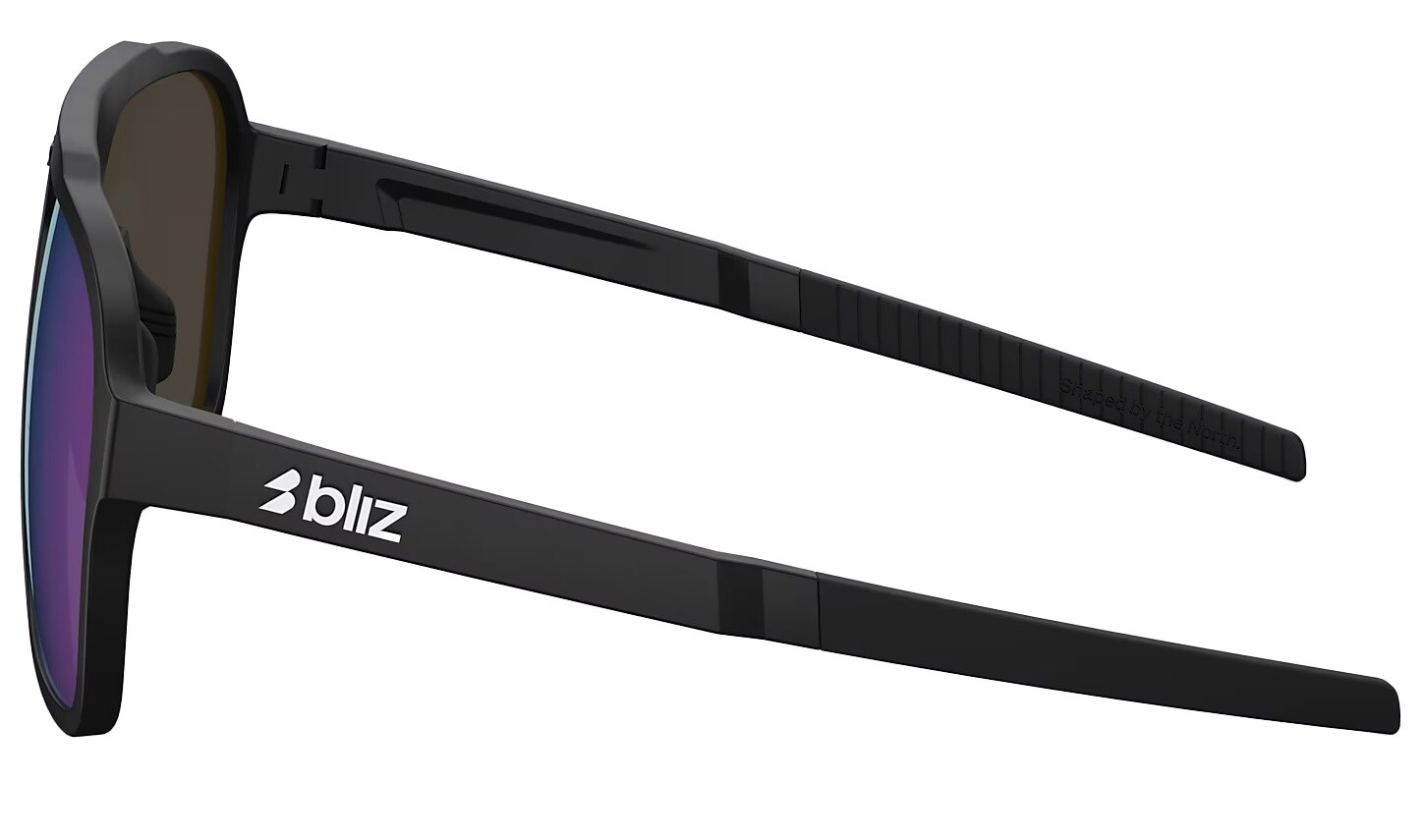 Bliz A002 Sunglasses - Matte Black/Blue