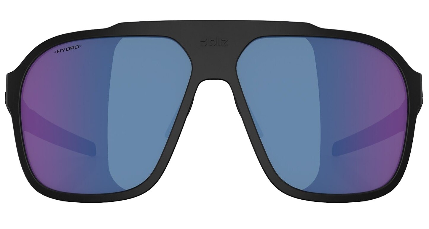 Bliz A002 Sunglasses - Matte Black/Blue