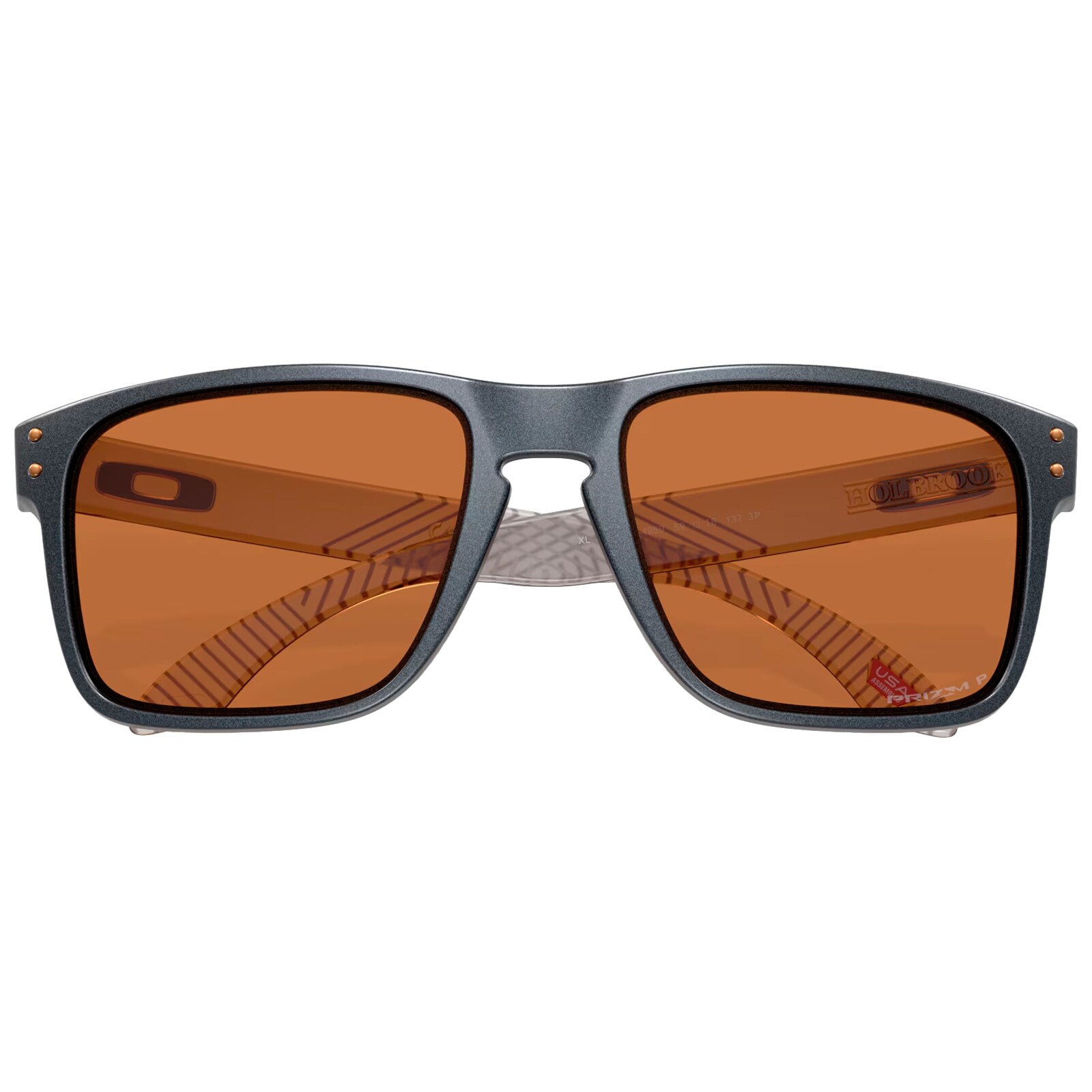 Oakley Holbrook XL Sunglasses - Blue Steel/Prizm Bronze Polarised