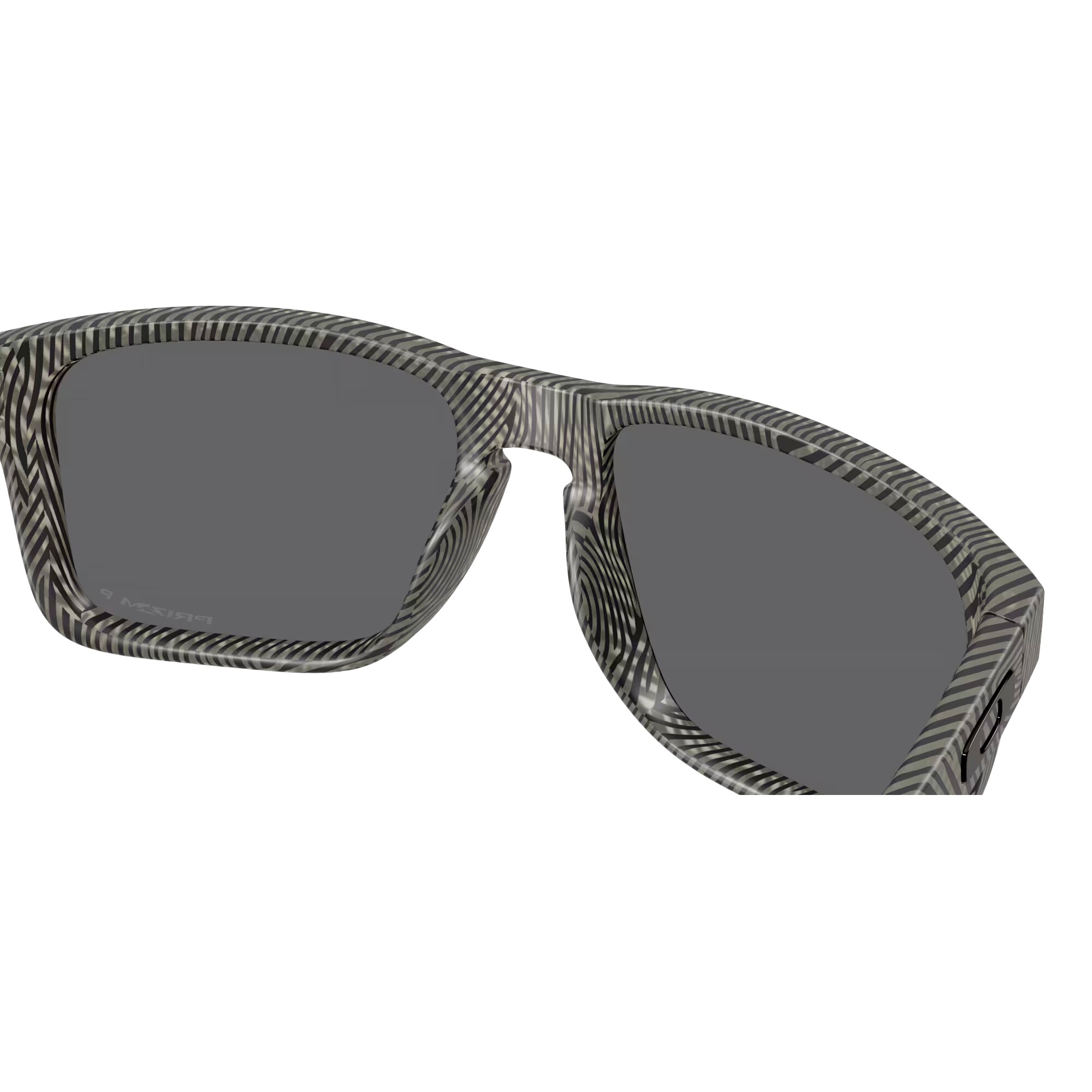 Oakley Holbrook XL Sunglasses - Matte Grey Ink Fingerprint/Prizm Black Polarised