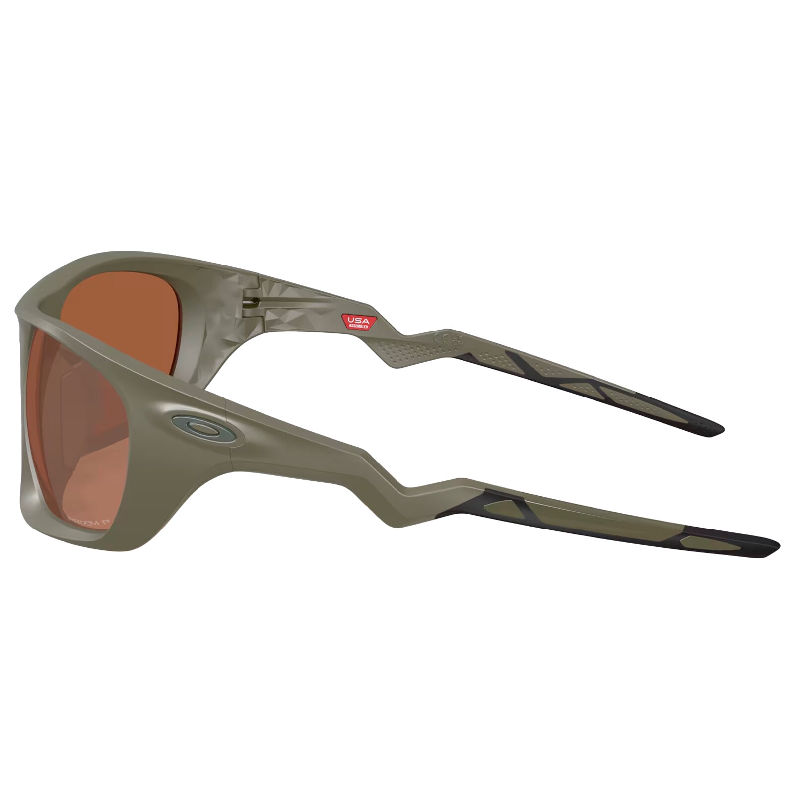 Oakley Lateralis Sunglasses - Matte Moss/Prizm Tungsten Polarized