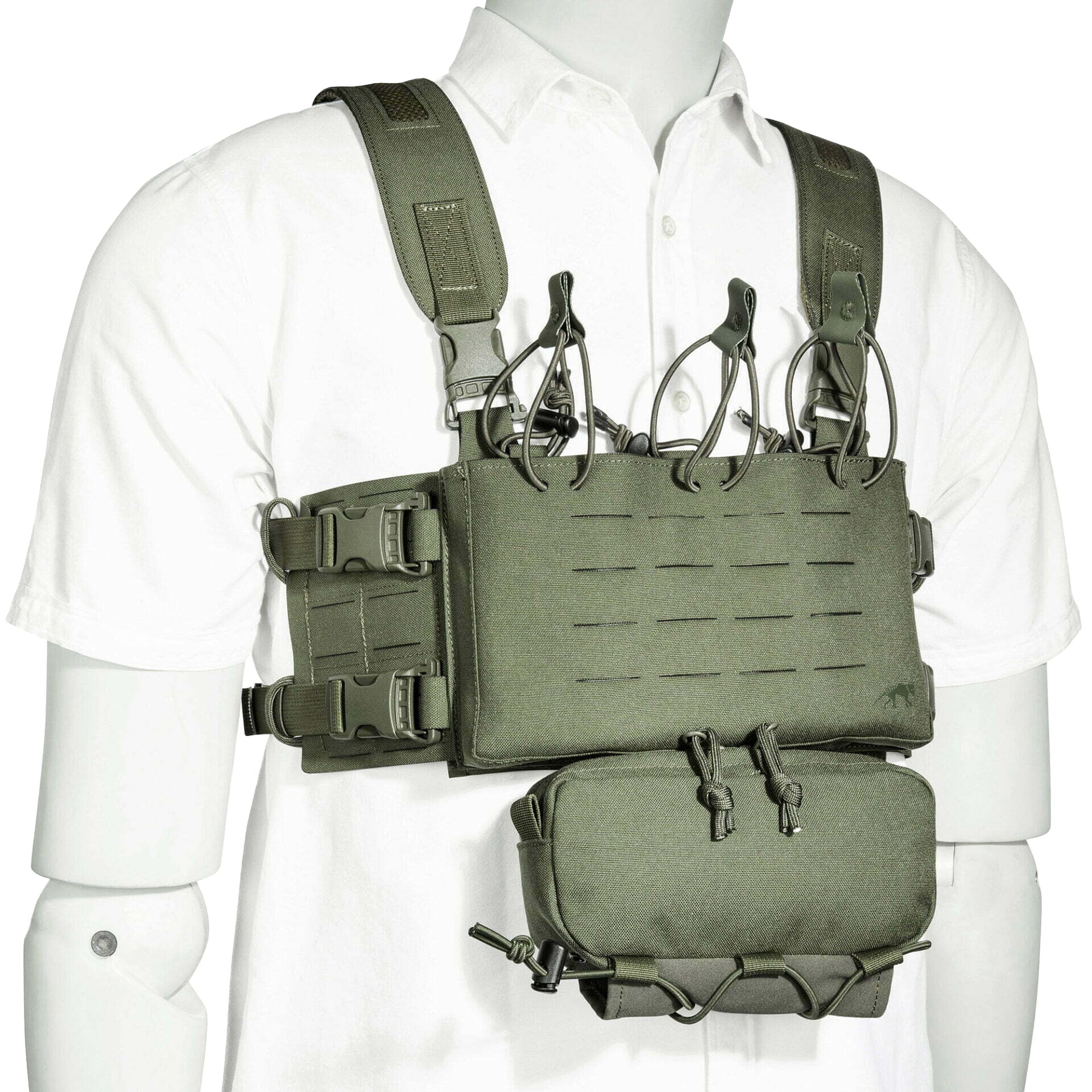 Tasmanian Tiger Small Combi RIG Tactical Vest - Olive