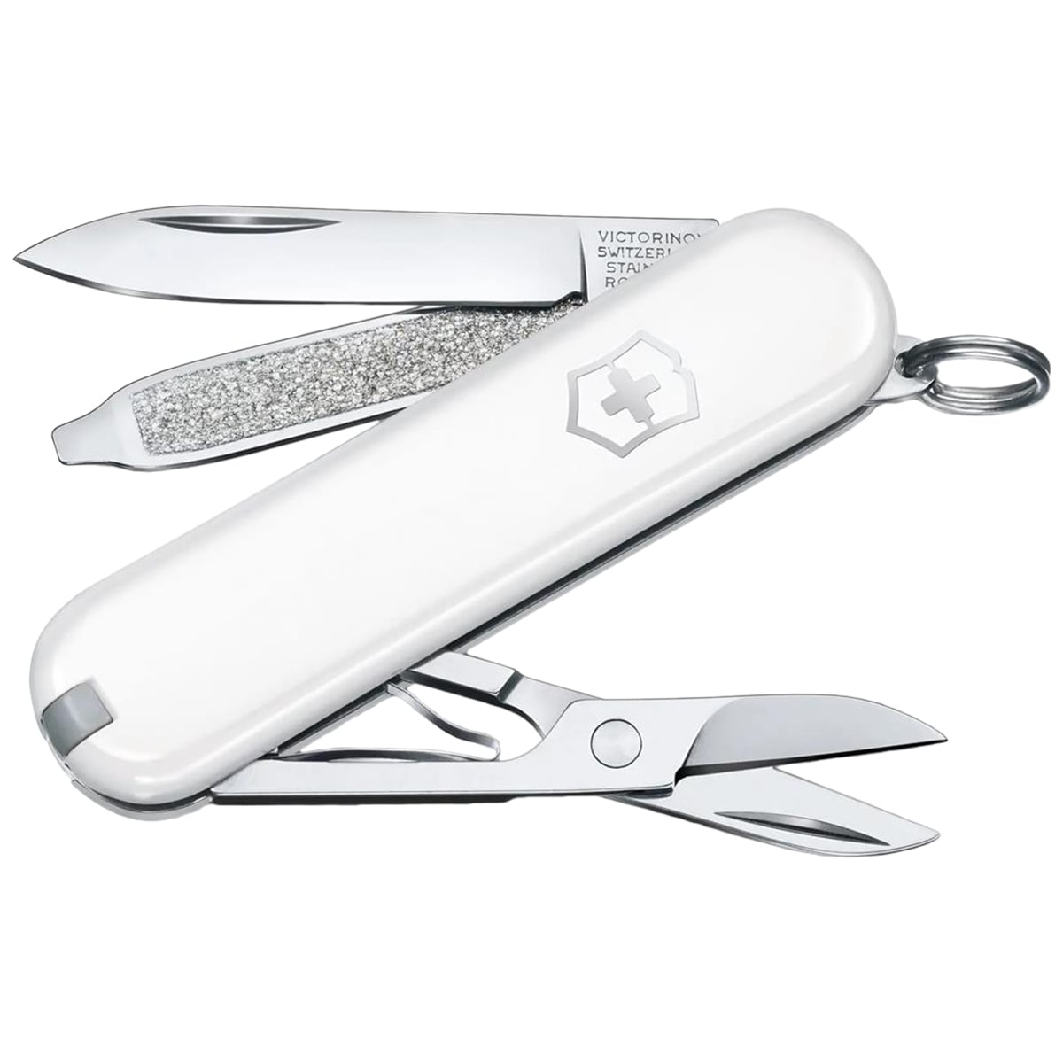 Victorinox Classic SD Pocket Knife with Holster - Falling Snow/Beige