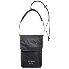 Tatonka Skin Neck RFID Block Travel Wallet - Black