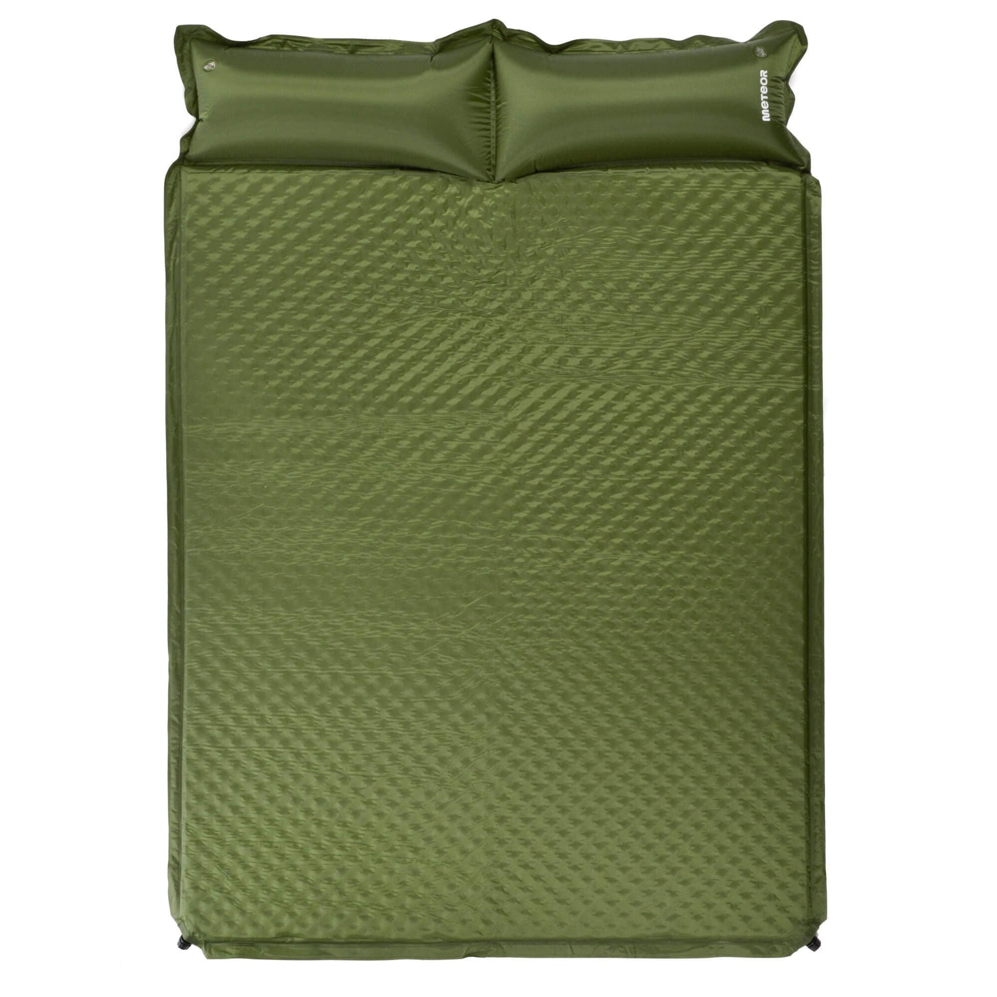 Meteor Self-inflating Mat 192 x 132 x 3 cm - Olive