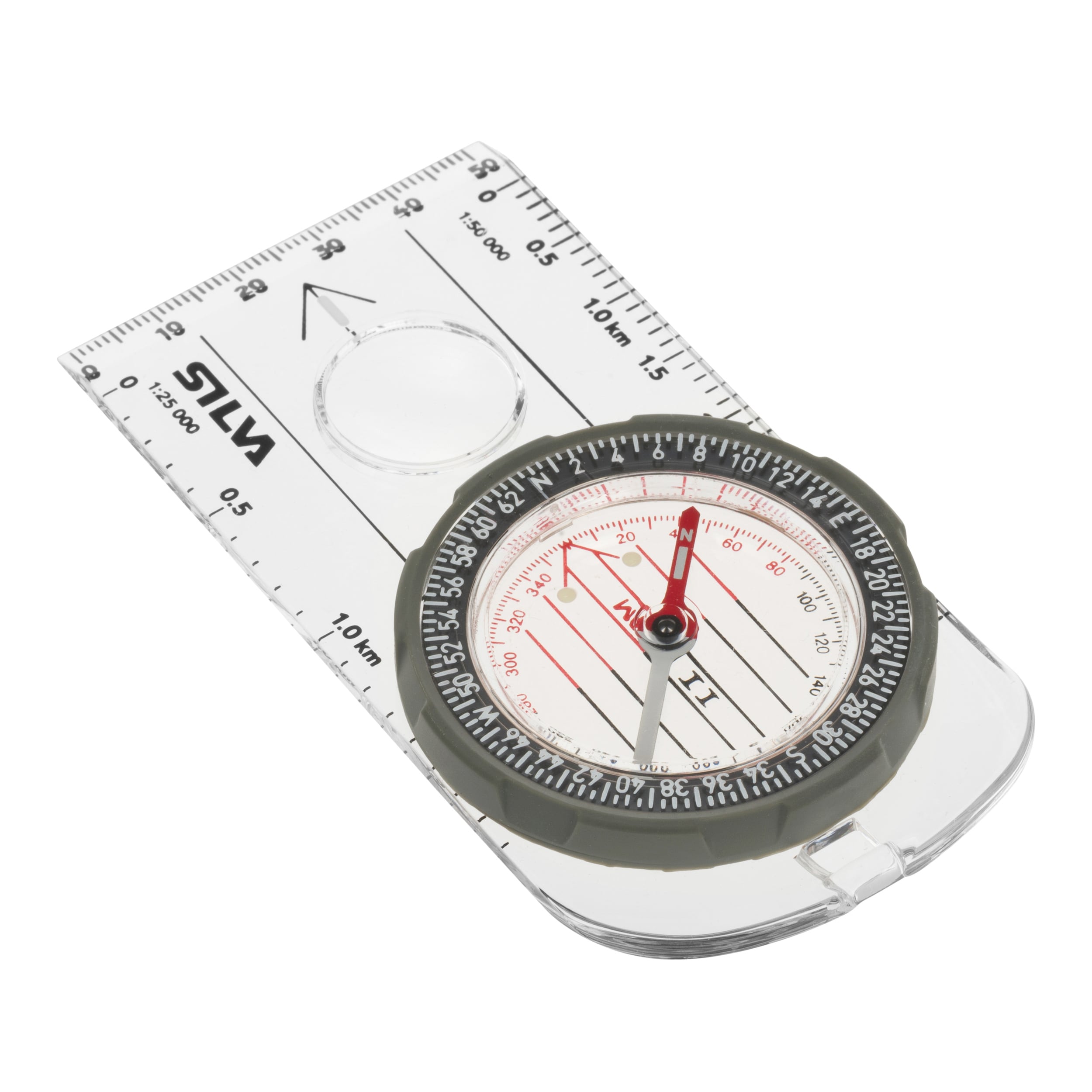 Silva 3-6400/360 Map Compass - Green
