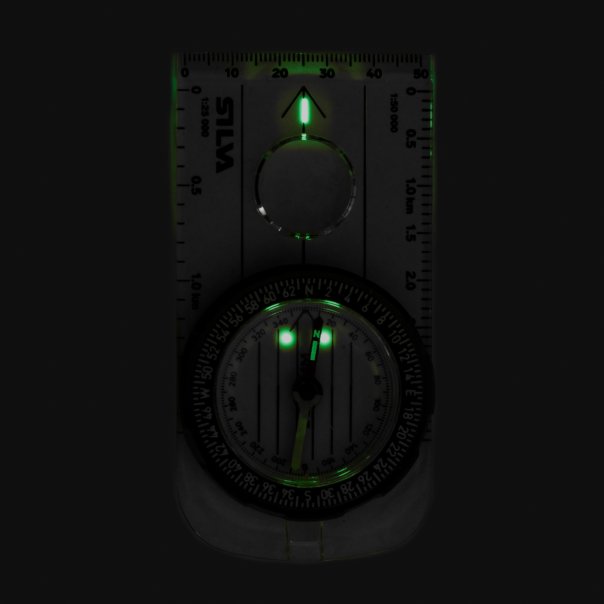 Silva 3-6400/360 Map Compass - Green