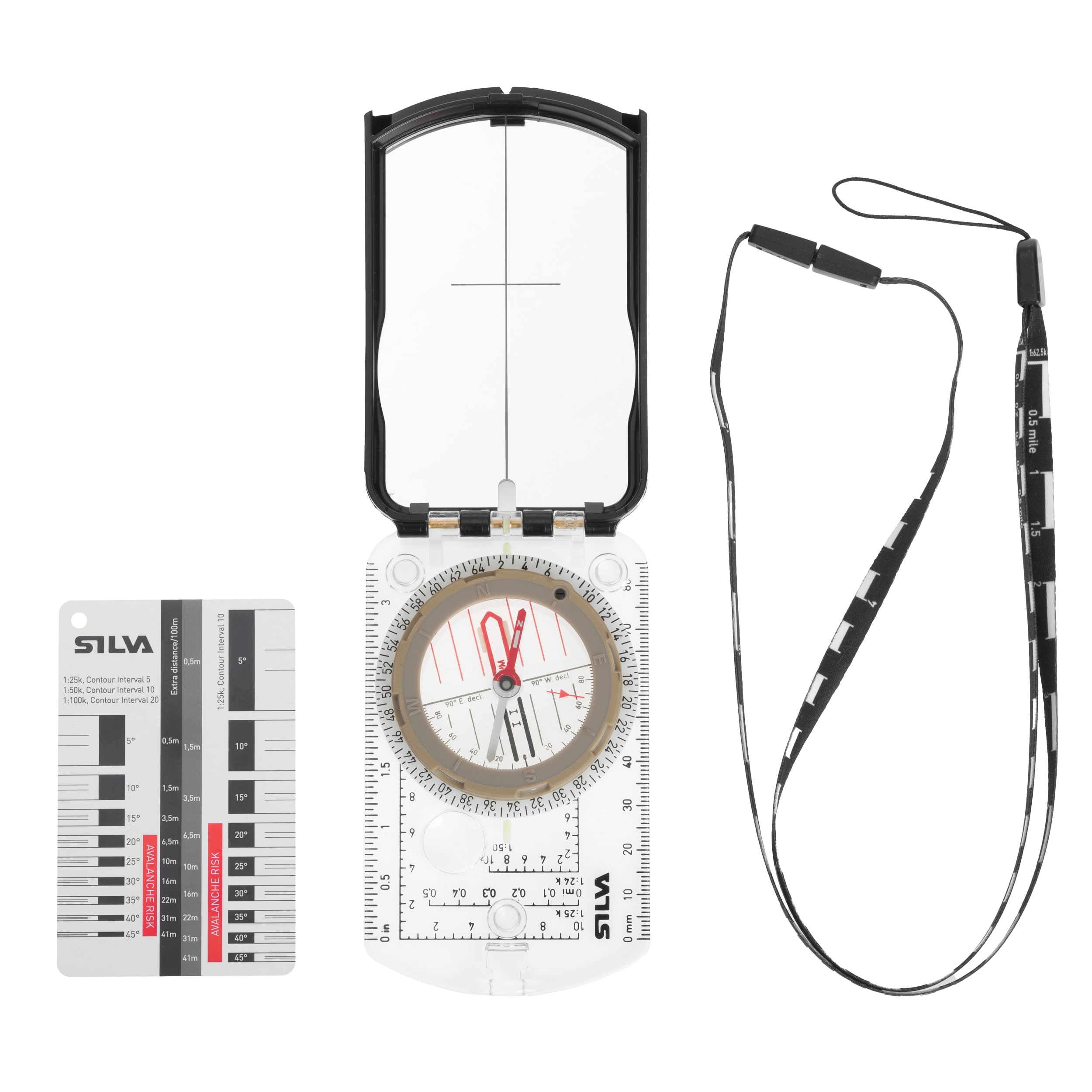 Silva 16DCL-6400/360 Map Compass