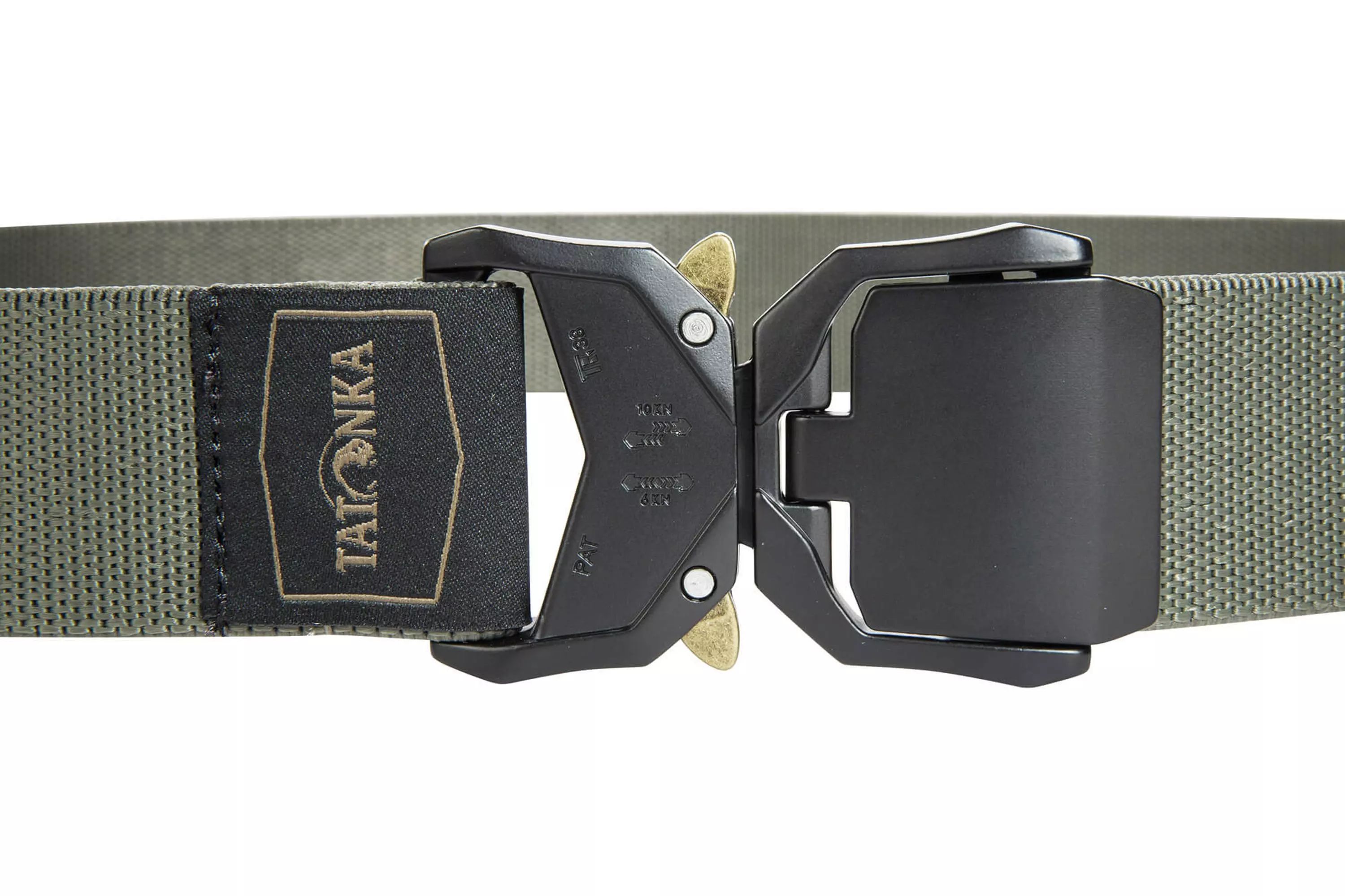 Tatonka Stretch Belt 38 BC - Stone Grey Olive