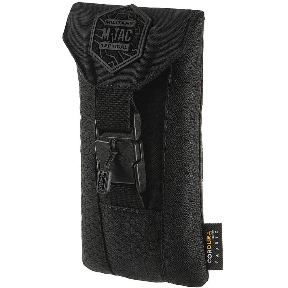 M-Tac Elite Large Hex Phone Case Black