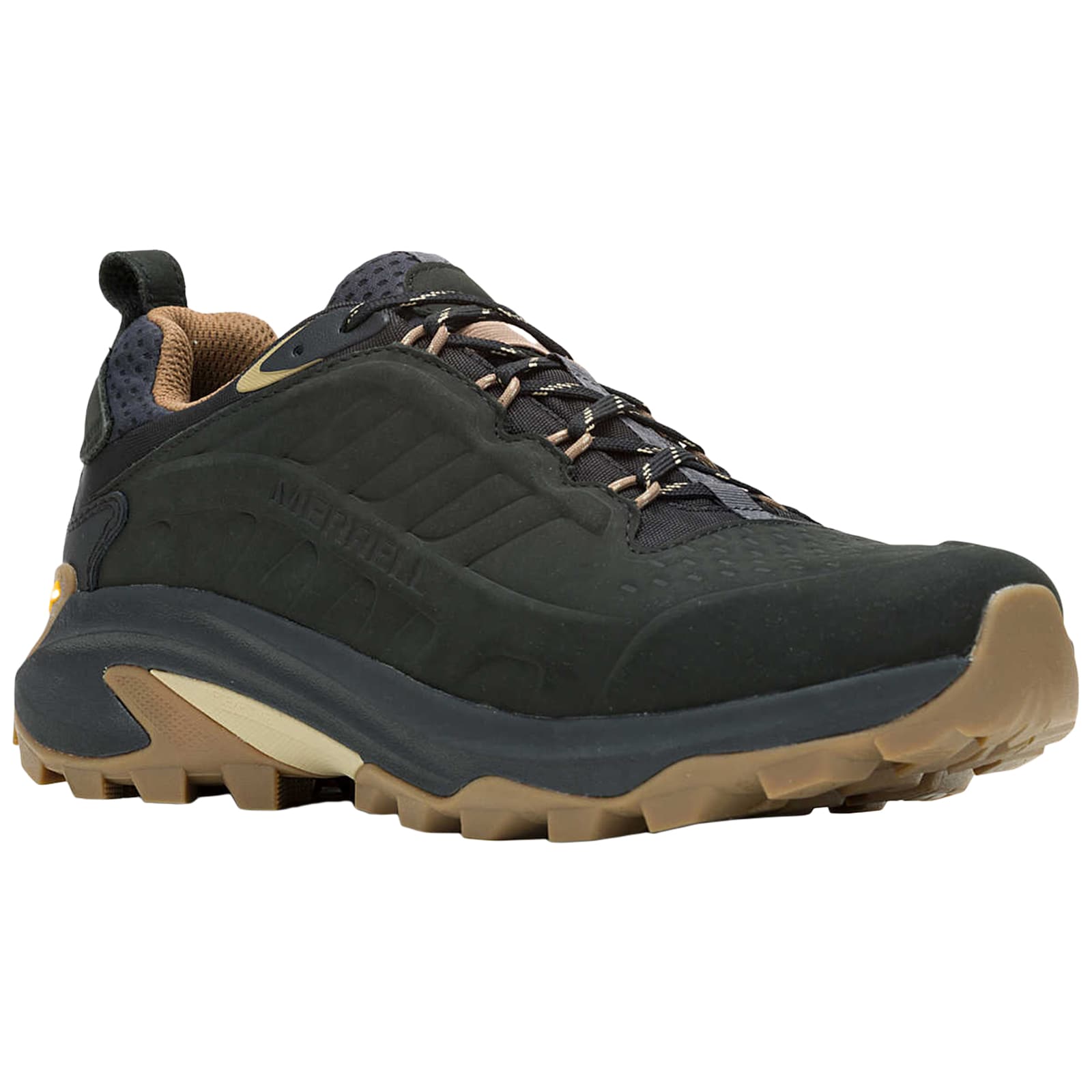 Merrell MOAB Speed 2 Leather Waterproof Shoes - Black