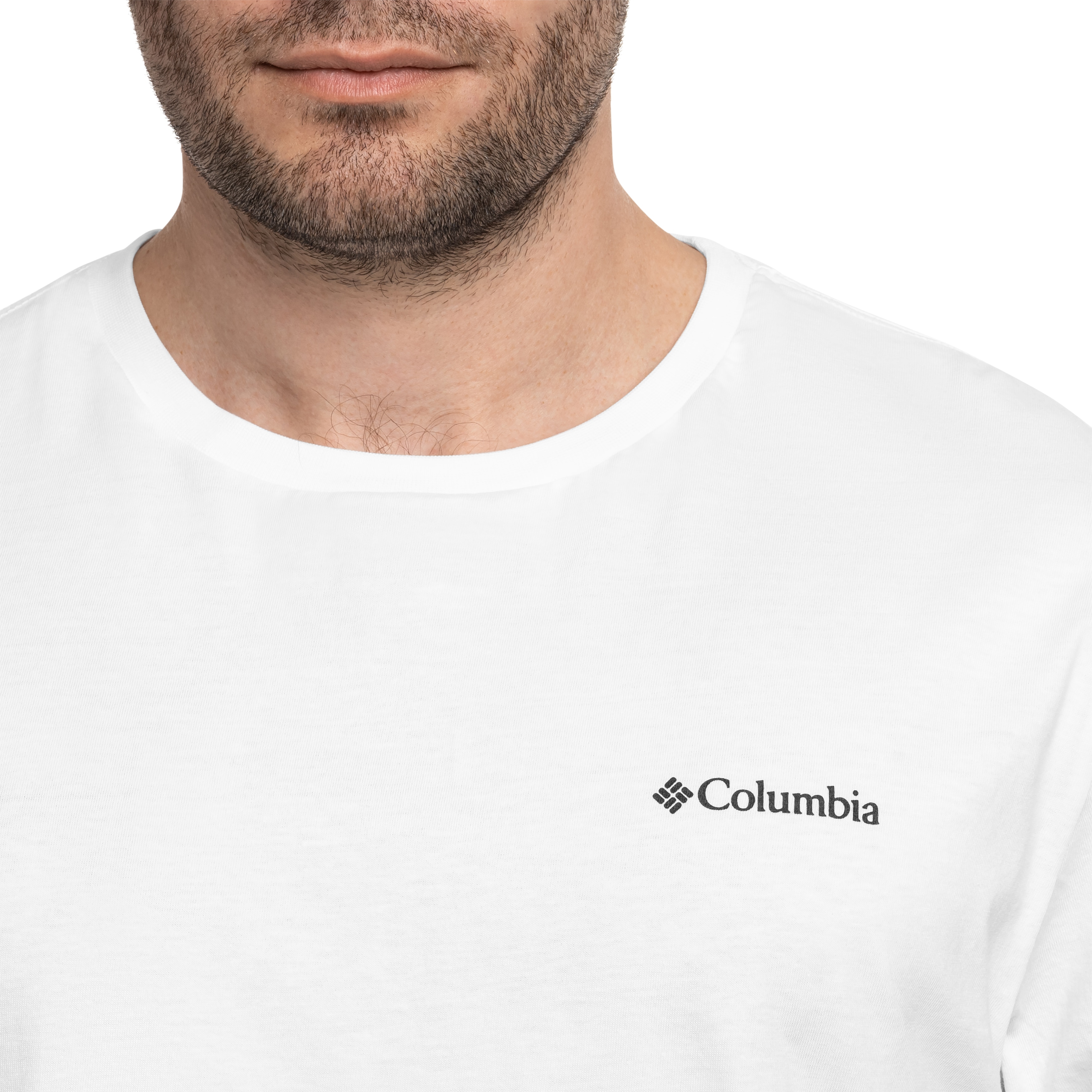 Columbia CSC Basic Logo Branded Graphic T-Shirt - White
