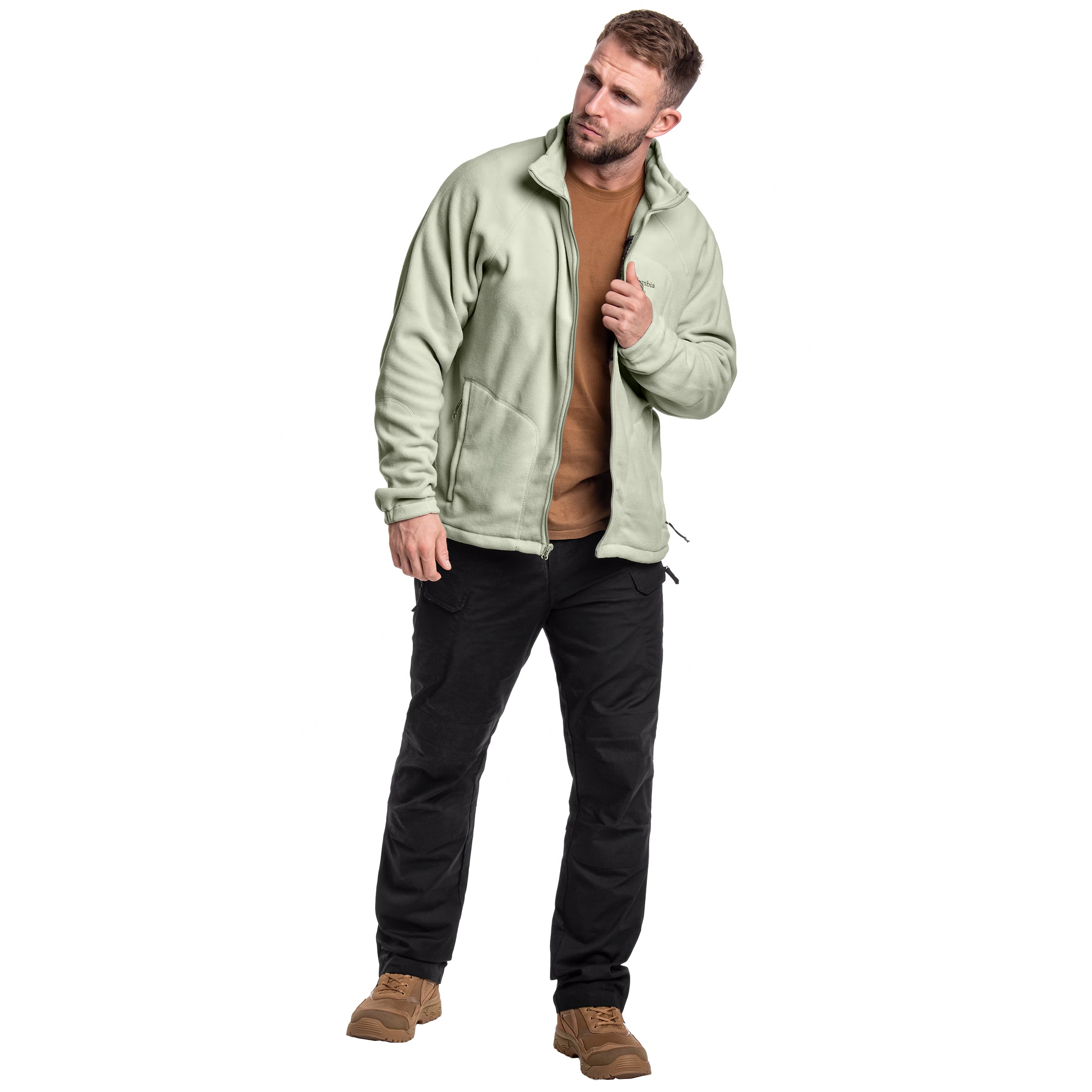 Columbia Fast Trek II Fleece Jacket - Safari