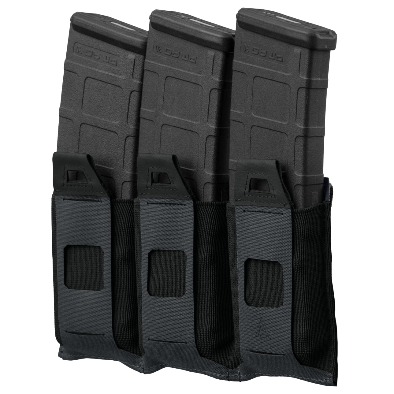 Direct Action Triple Flat Magazine Pouch - Shadow Grey