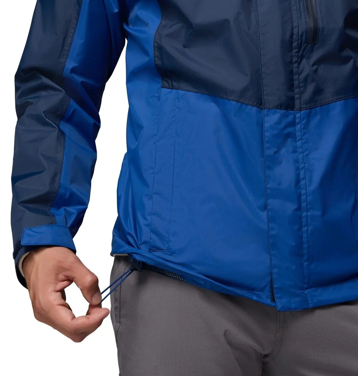 Columbia Pouring Adventure III Jacket - Collegiate Navy/Mountain Blue