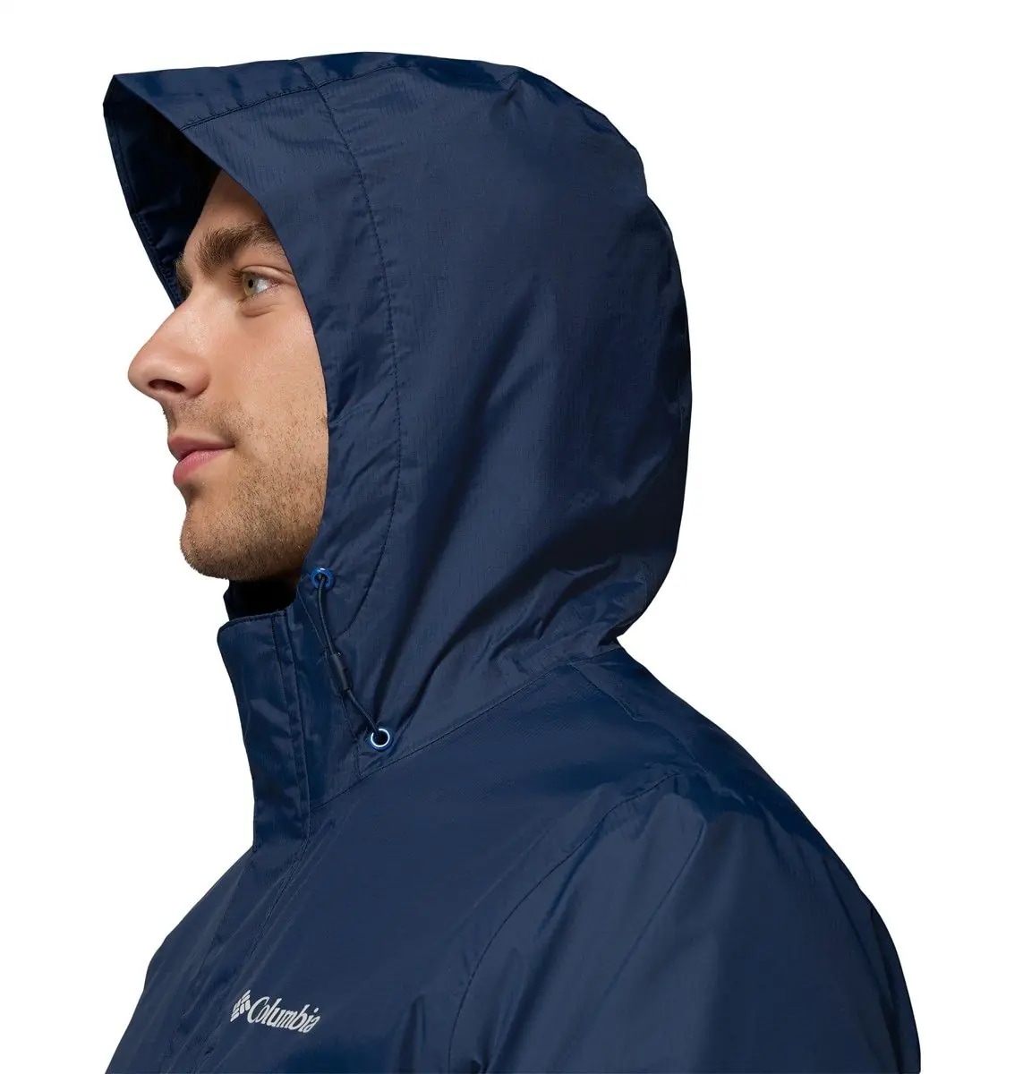 Columbia Pouring Adventure III Jacket - Collegiate Navy/Mountain Blue