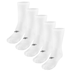 4F M481 Socks White - 5 pairs