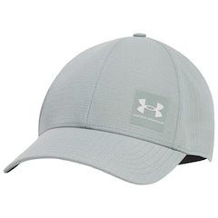 Under Armour Iso-Chill ArmourVent Stretch Fit Cap - Silica Green/Hydro Green