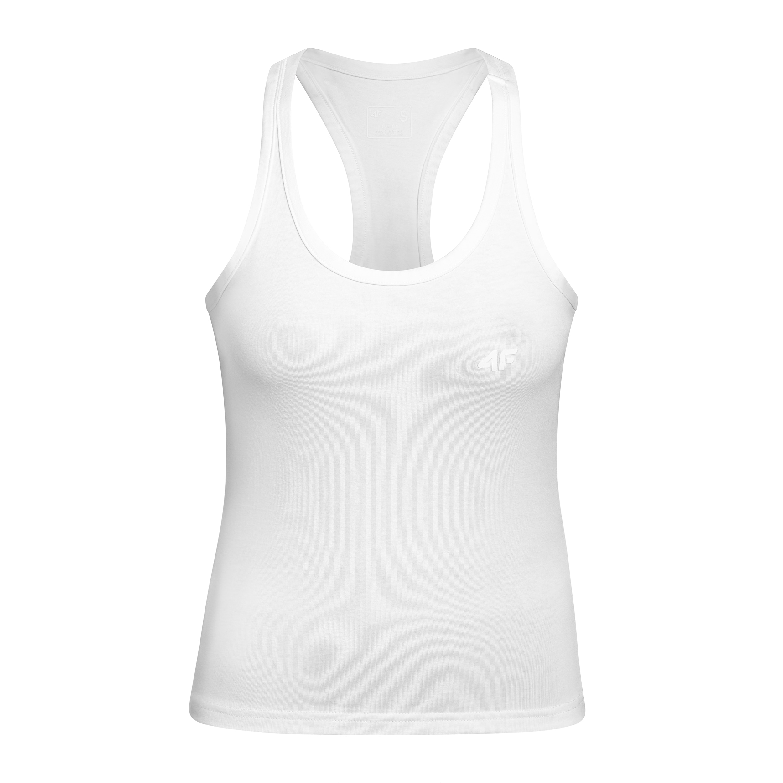 4F F124 Women's Tank Top - White