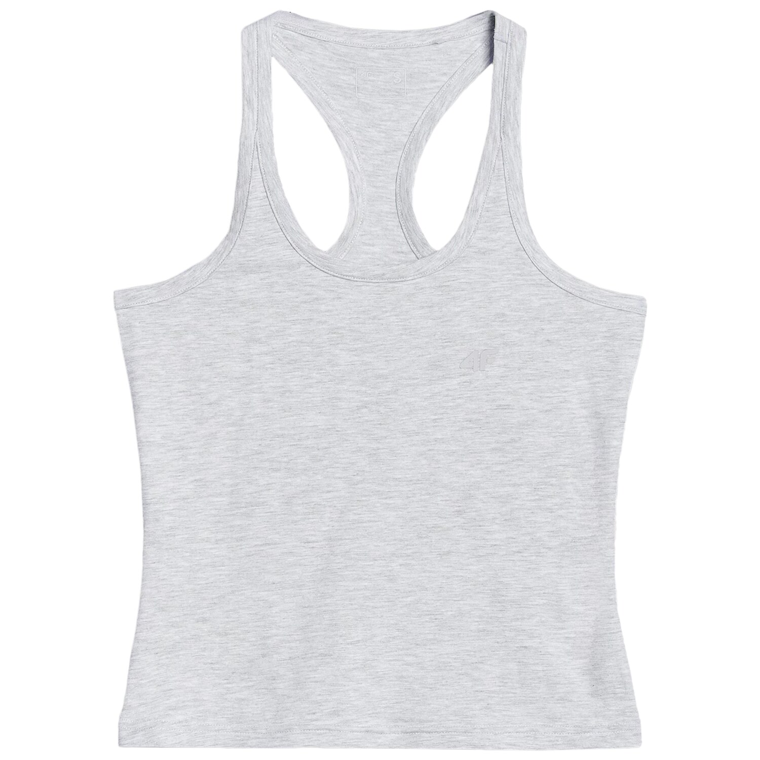 4F F124 Women's Tank Top - Cool Light Gray Melange