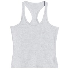 4F F124 Women's Tank Top - Cool Light Gray Melange