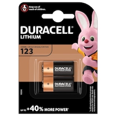 Duracell CR123 Battery - 2 pcs.