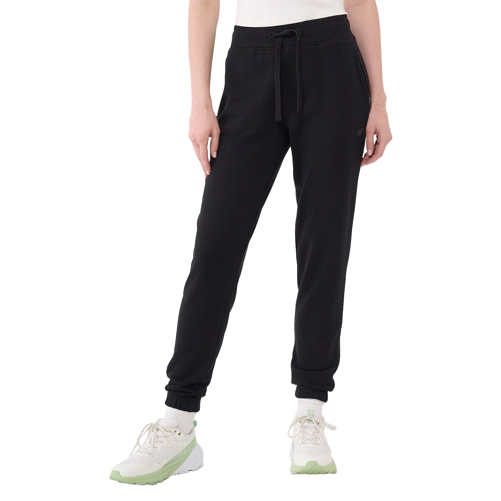 4F F1138 Women's Tracksuit Bottoms - Black