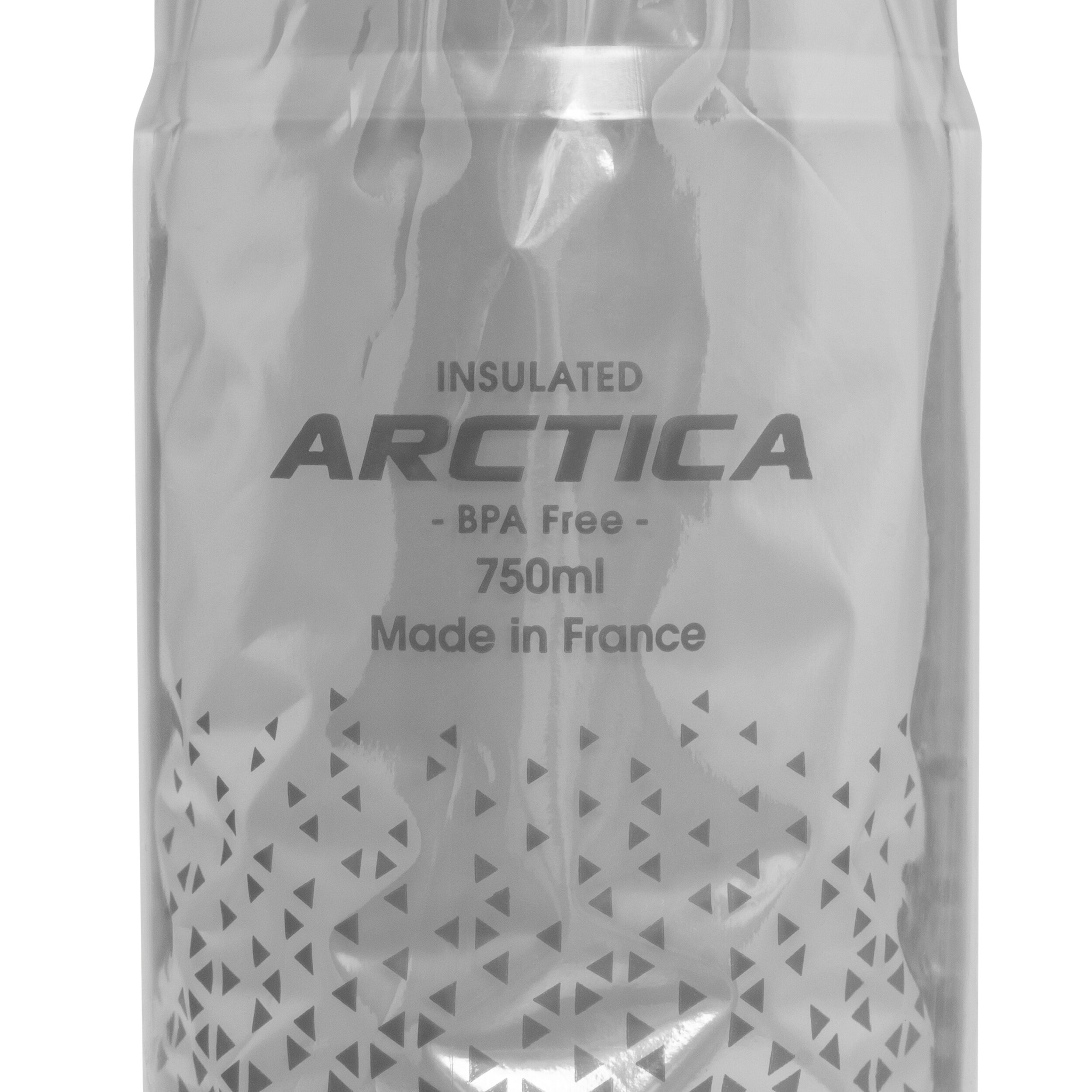 Zefal Arctica 75 Water Bottle 750 ml - Silver/Black
