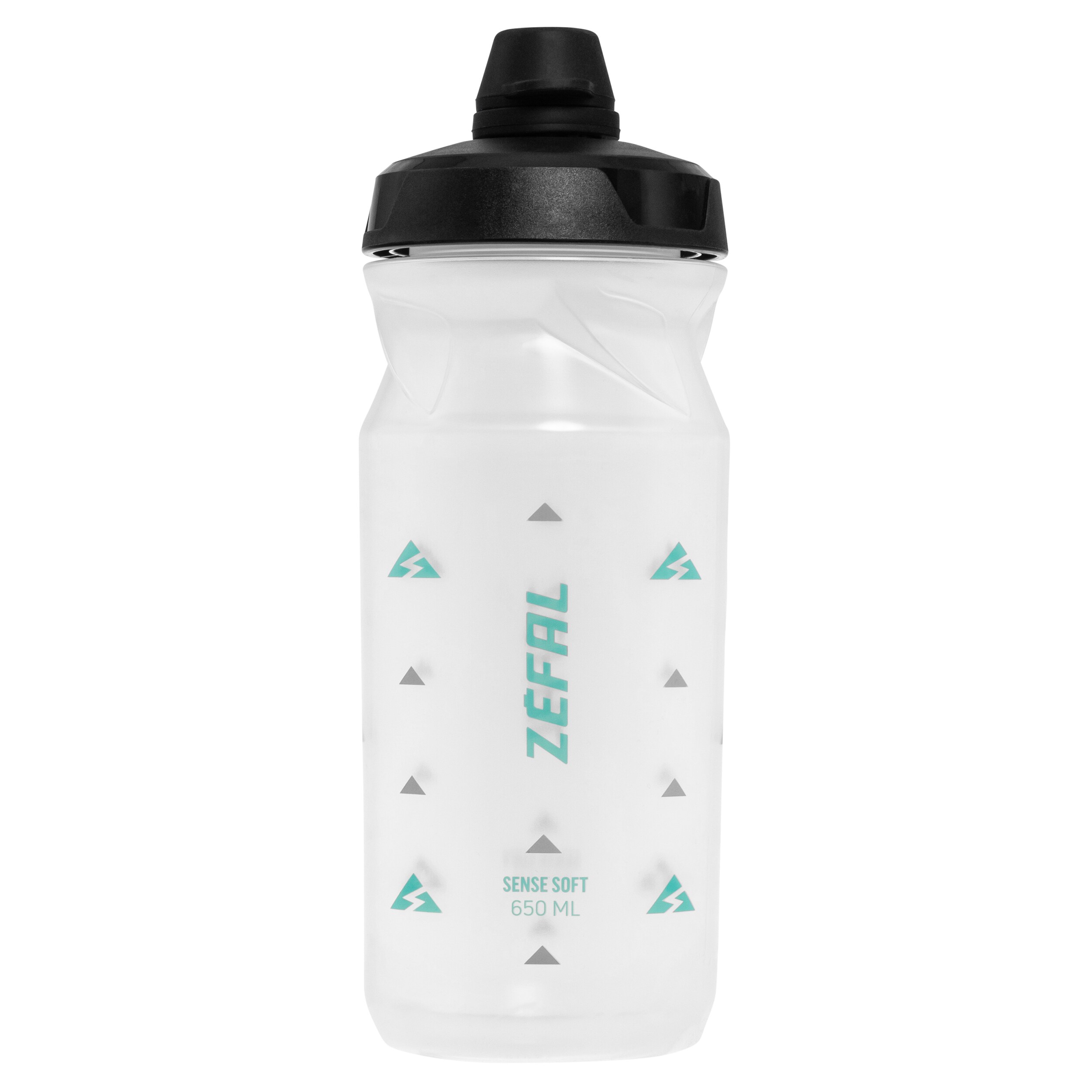 Zefal Sense Soft 65 No-Mud Bottle 650 ml - Translucent