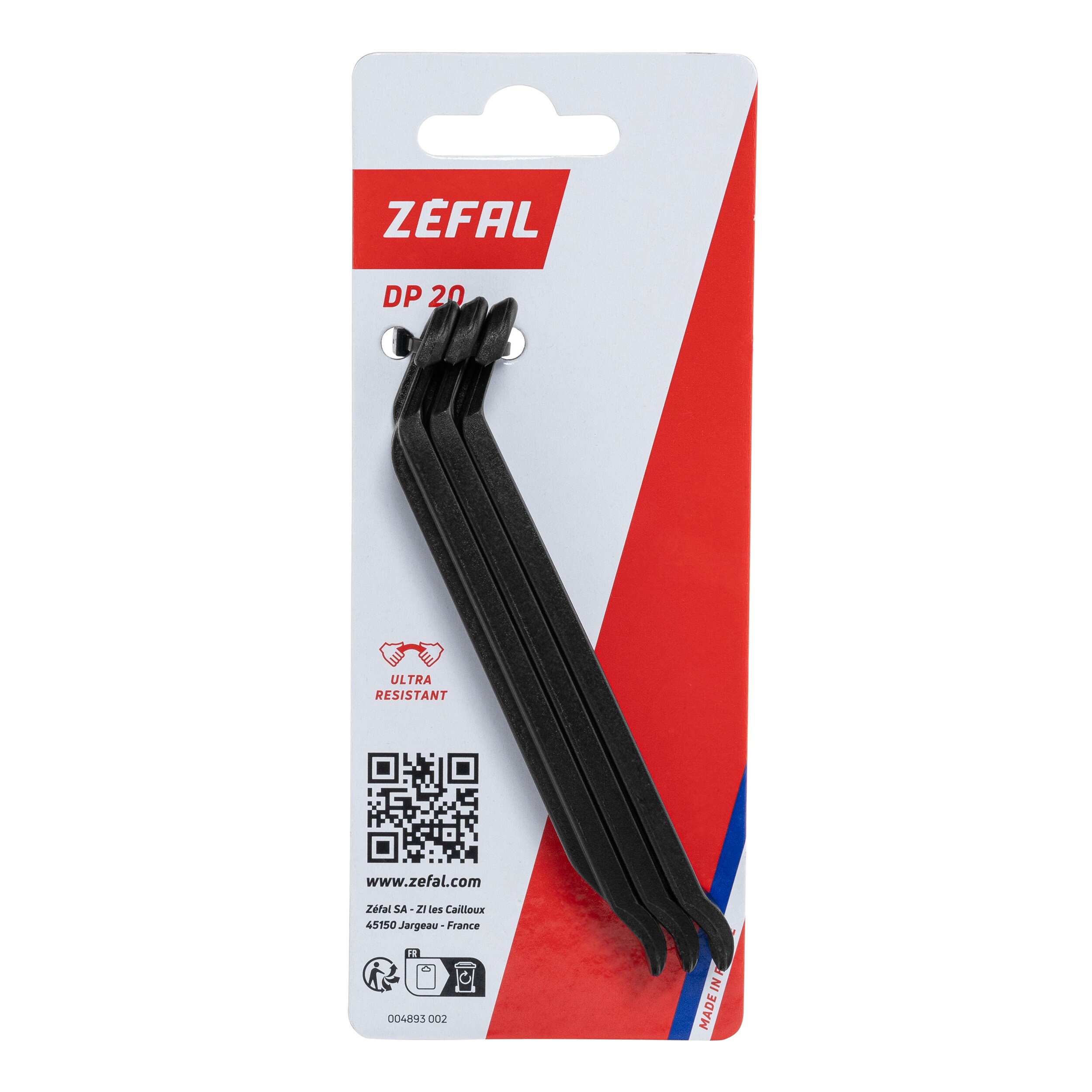 Zefal Tire Levers DP20 3 pcs. - Black