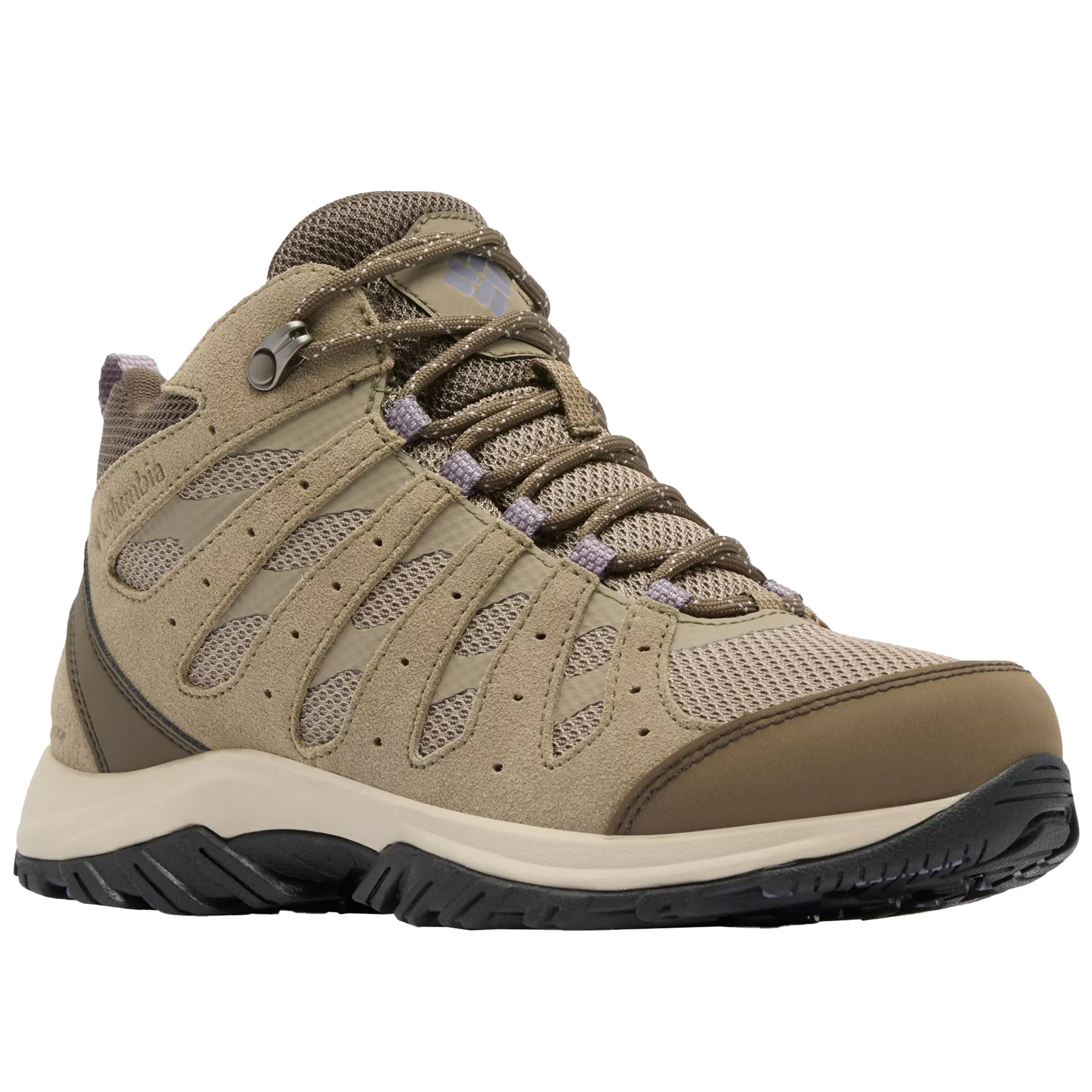 Columbia Redmond III MID Waterproof Women's Boots - Pebble/Granite Purple