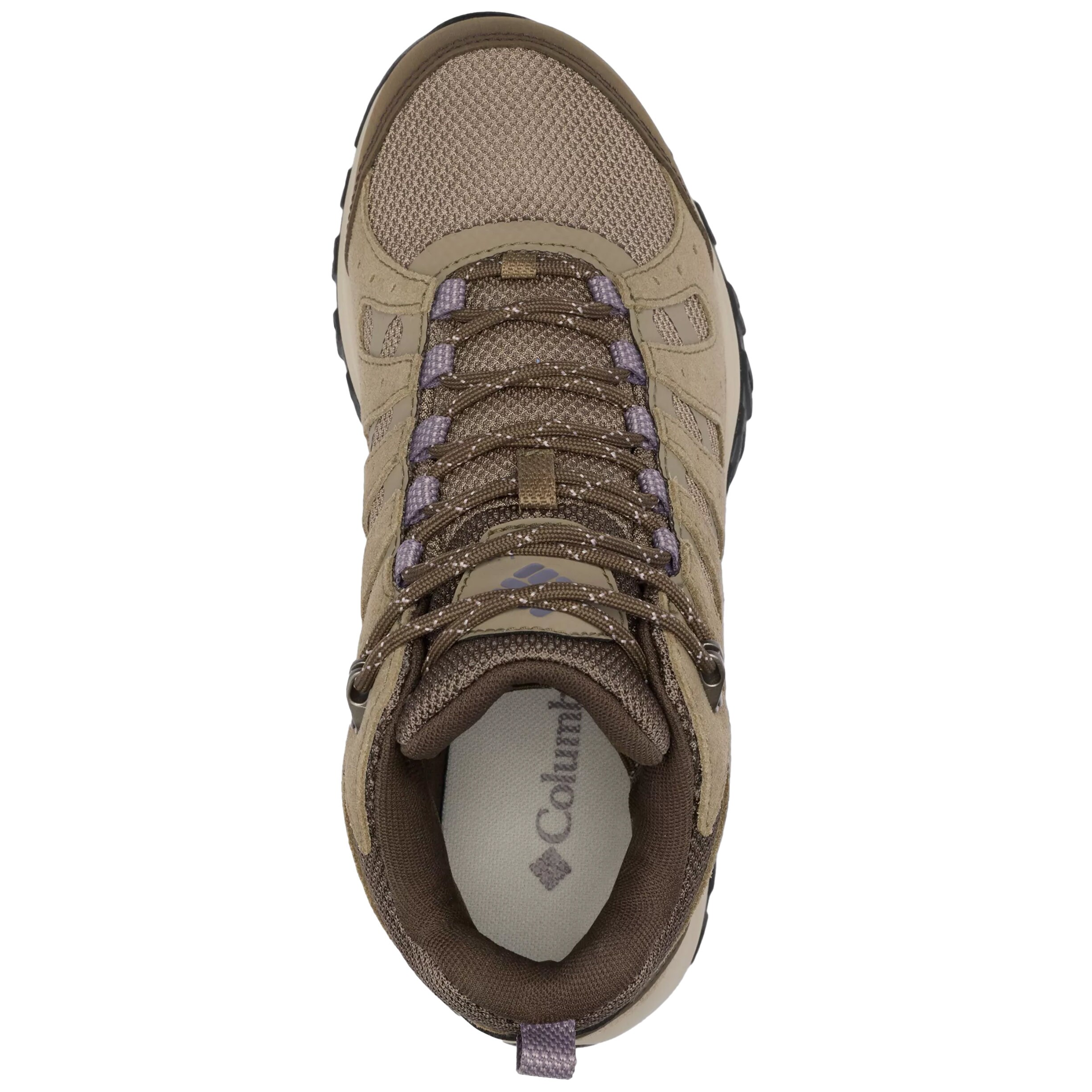 Columbia Redmond III MID Waterproof Women's Boots - Pebble/Granite Purple