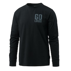 Direct Action Longsleeve No Loud! Shirt - Black